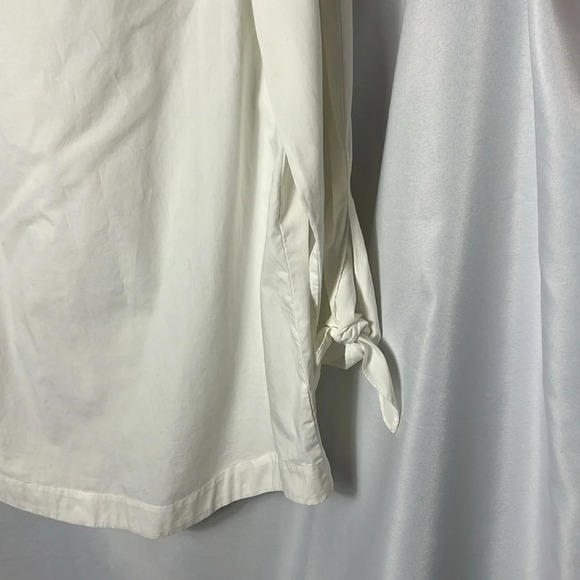 Free People Blouse White Size M Bohemian - Picture 4 of 6